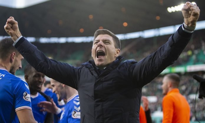 Rangers boss Steven Gerrard