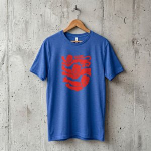Royal Blue Three Lions T-Shirt