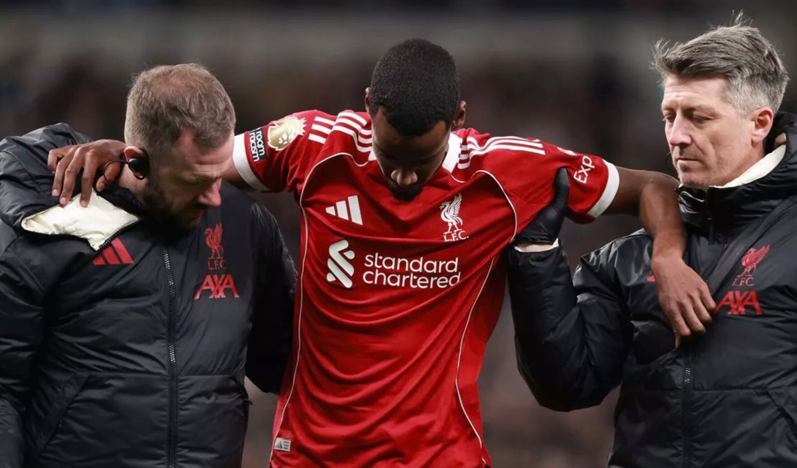 Liverpool fear long term layoff for Alexander Isak after leg injury