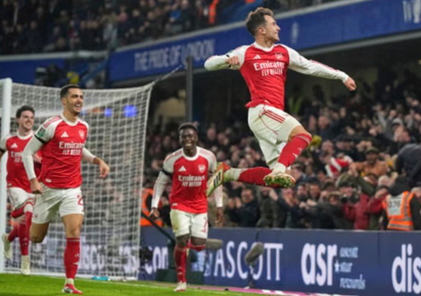 Arsenal secure narrow advantage in Carabao Cup semi-final at Chelsea