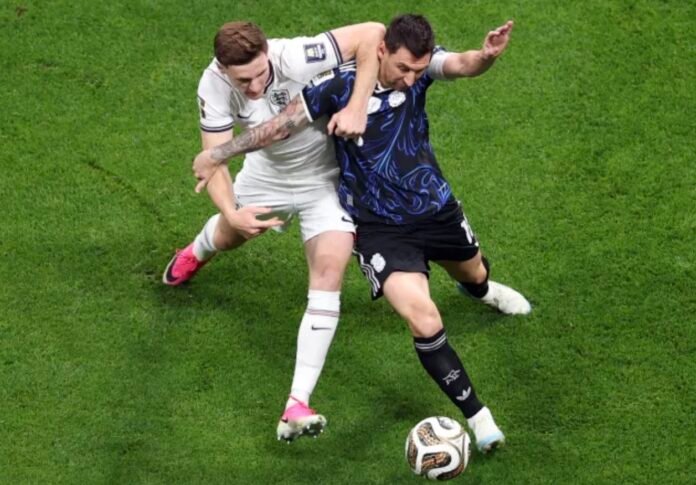 Anderson and Messi